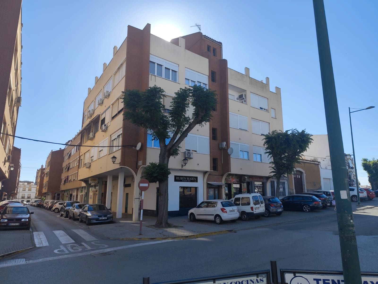 Vista exterior de Pis en venda en Zafra amb Aire condicionat, Terrassa i Moblat