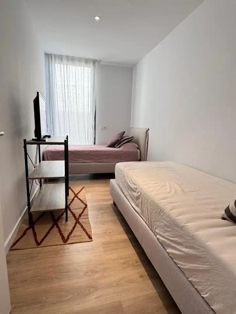 Schlafzimmer von Wohnung zum Verkauf in L'Escala mit Klimaanlage, Heizung und Terrasse