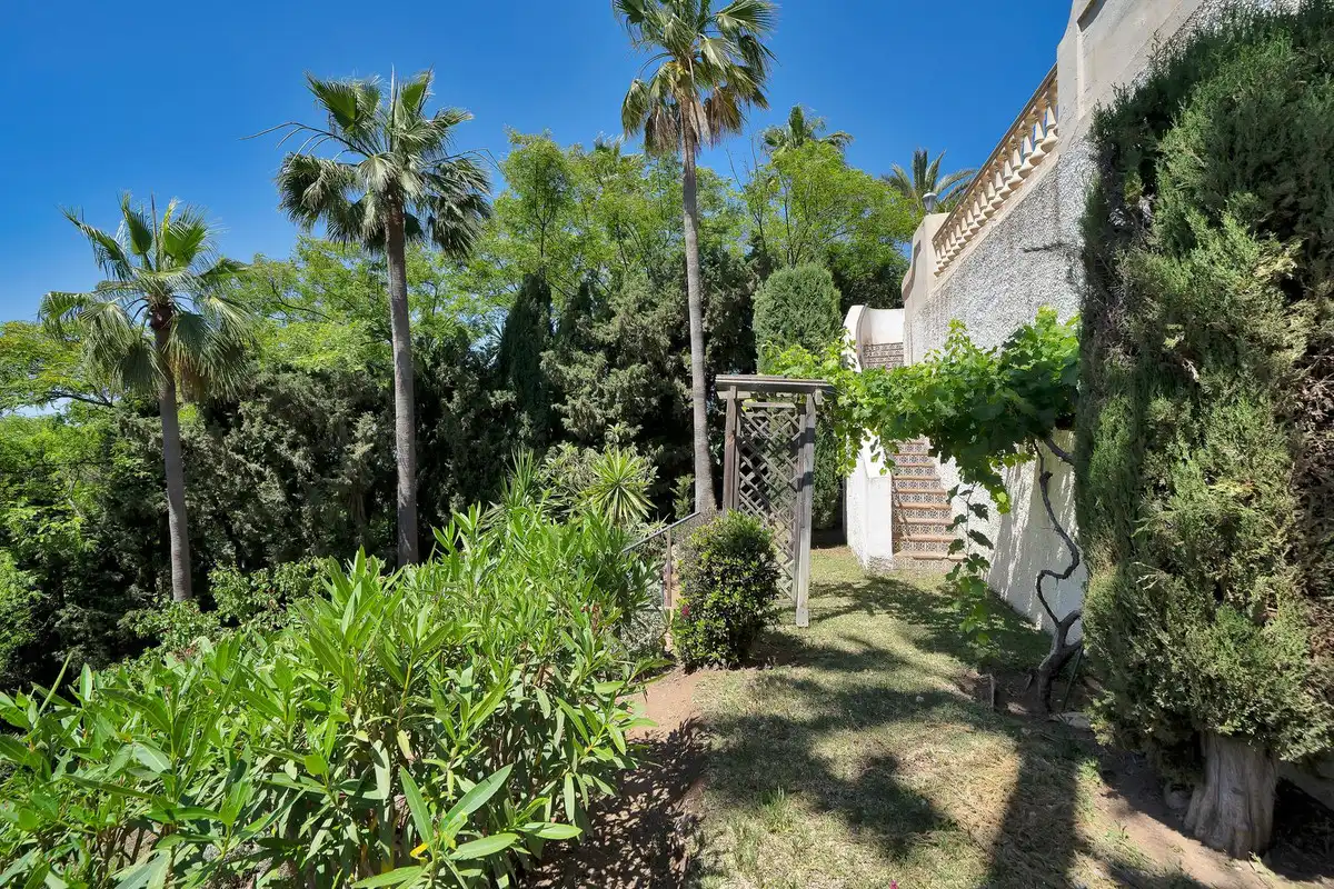 Jardín de Casa o chalet en venta en Marbella con Aire acondicionado, Calefacción y Jardín privado