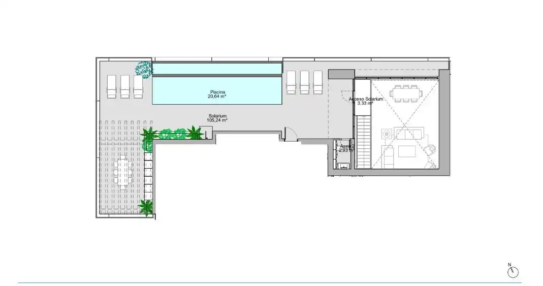 Attique avec terrasse à vendre à Calle pacífico 92, imagen 42