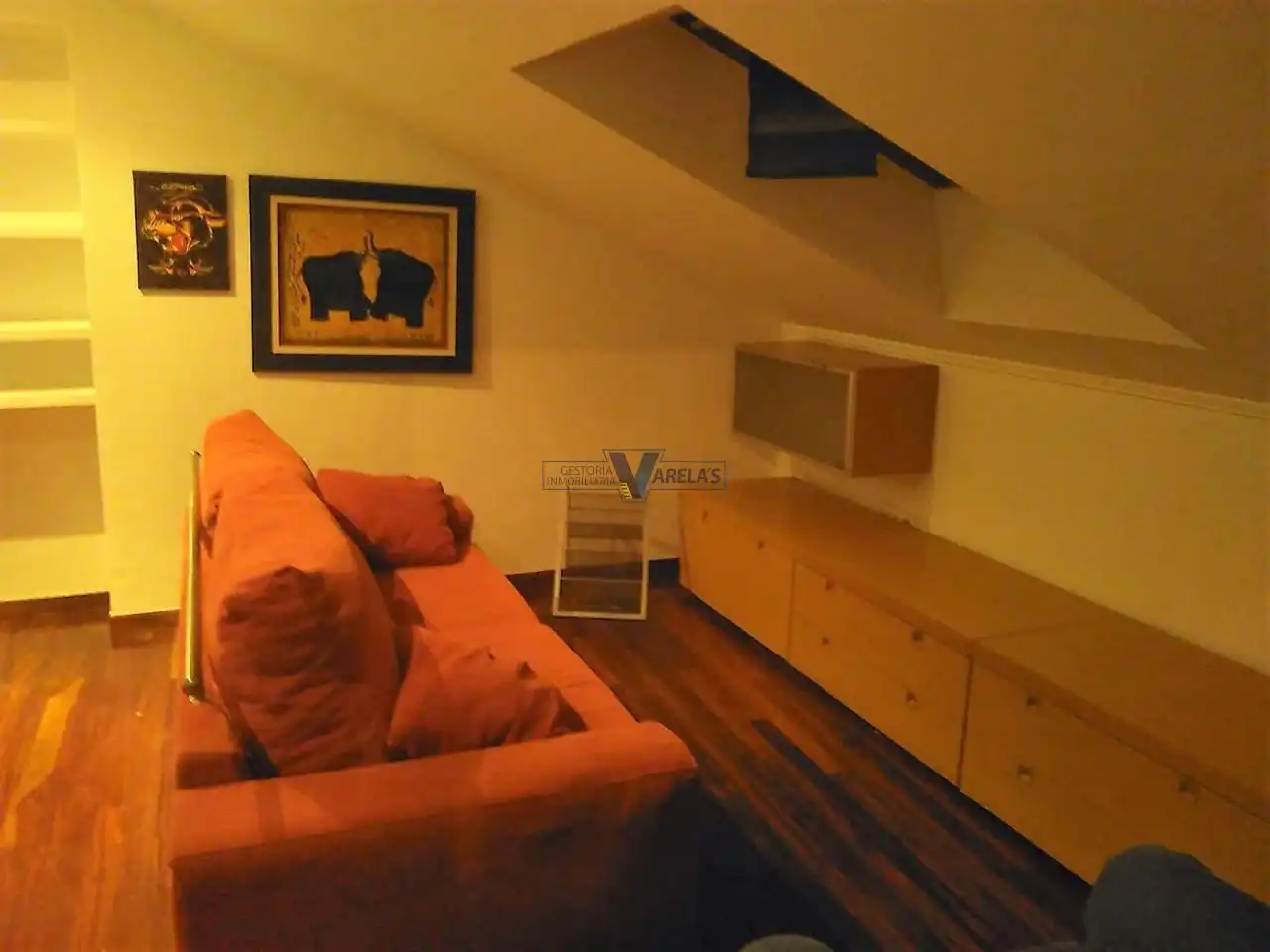 Wohnzimmer von Wohnungen zur Miete in Ourense Capital  mit Klimaanlage, Heizung und Parkett