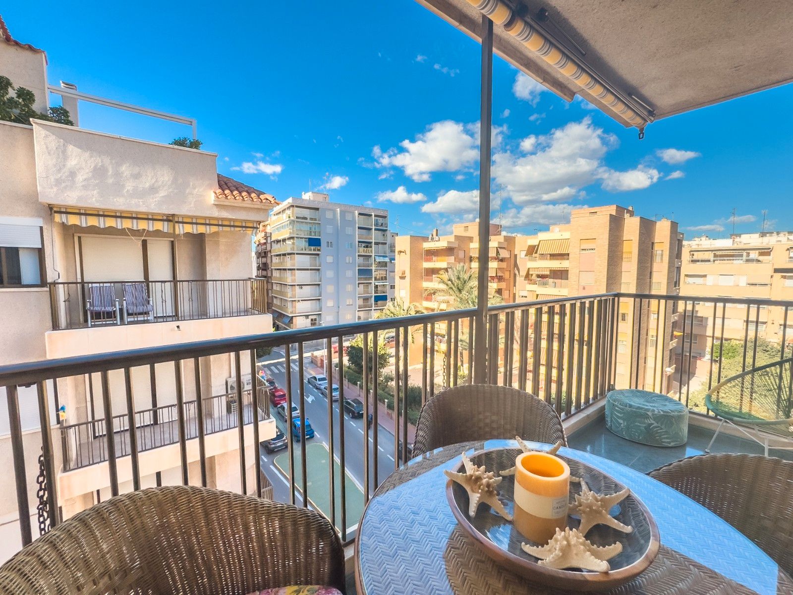 Balcony of Apartment to rent in Santa Pola  with Terrace, Furnished and Oven