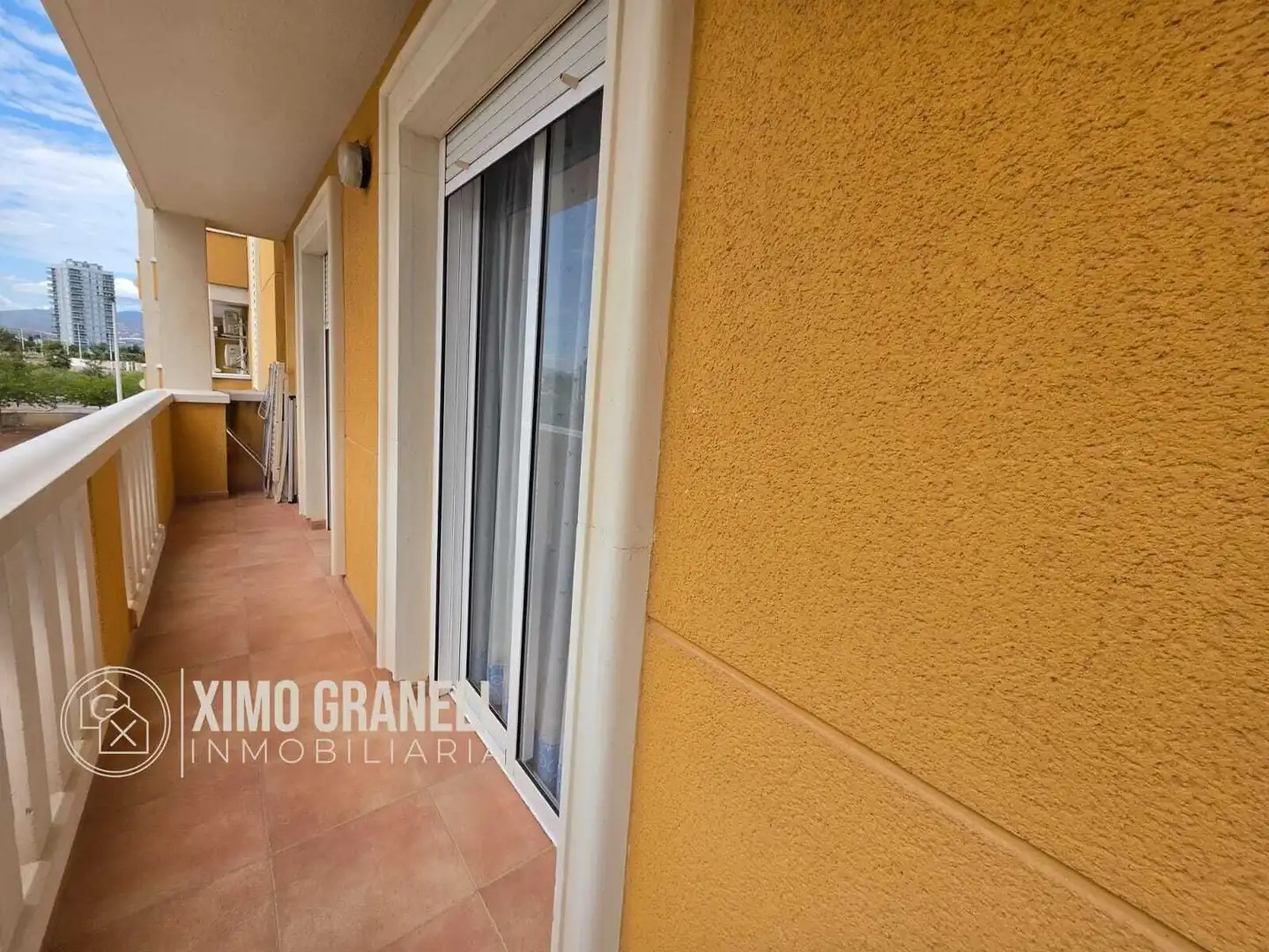 Balcony of Flat for rent in Moncofa  with Storage room and Community pool