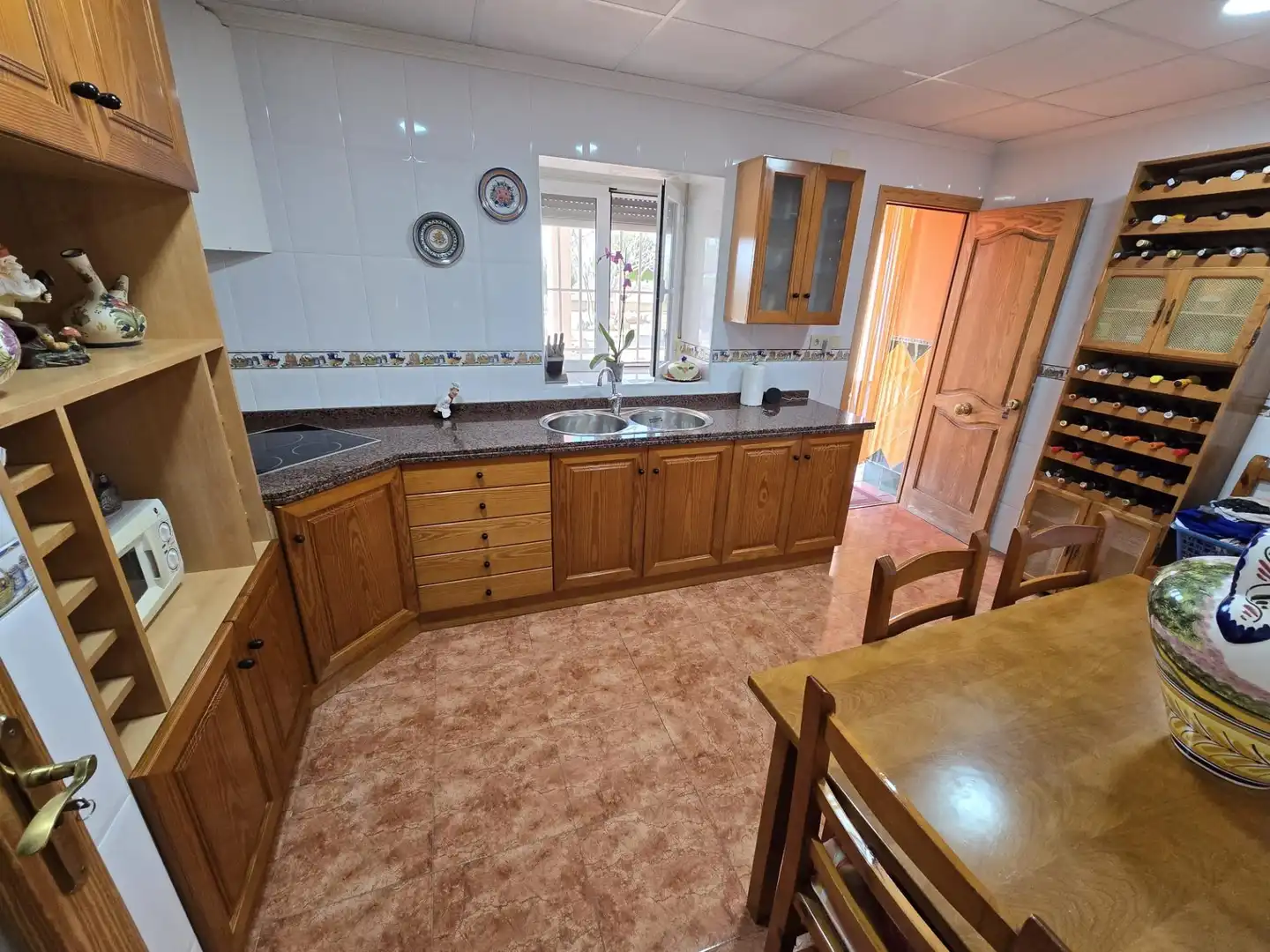 Kitchen of Houses for sale in San Vicente del Raspeig / Sant Vicent del Raspeig  with Air Conditioner, Private garden and Terrace
