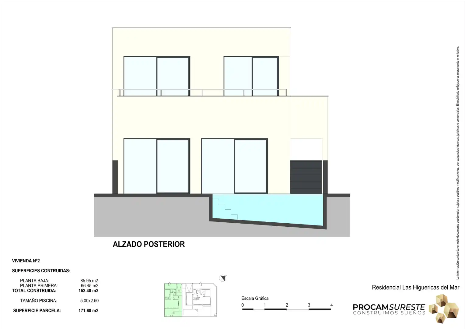 Chalet de obra nueva con piscina en venta en El Mojón, imagen 13