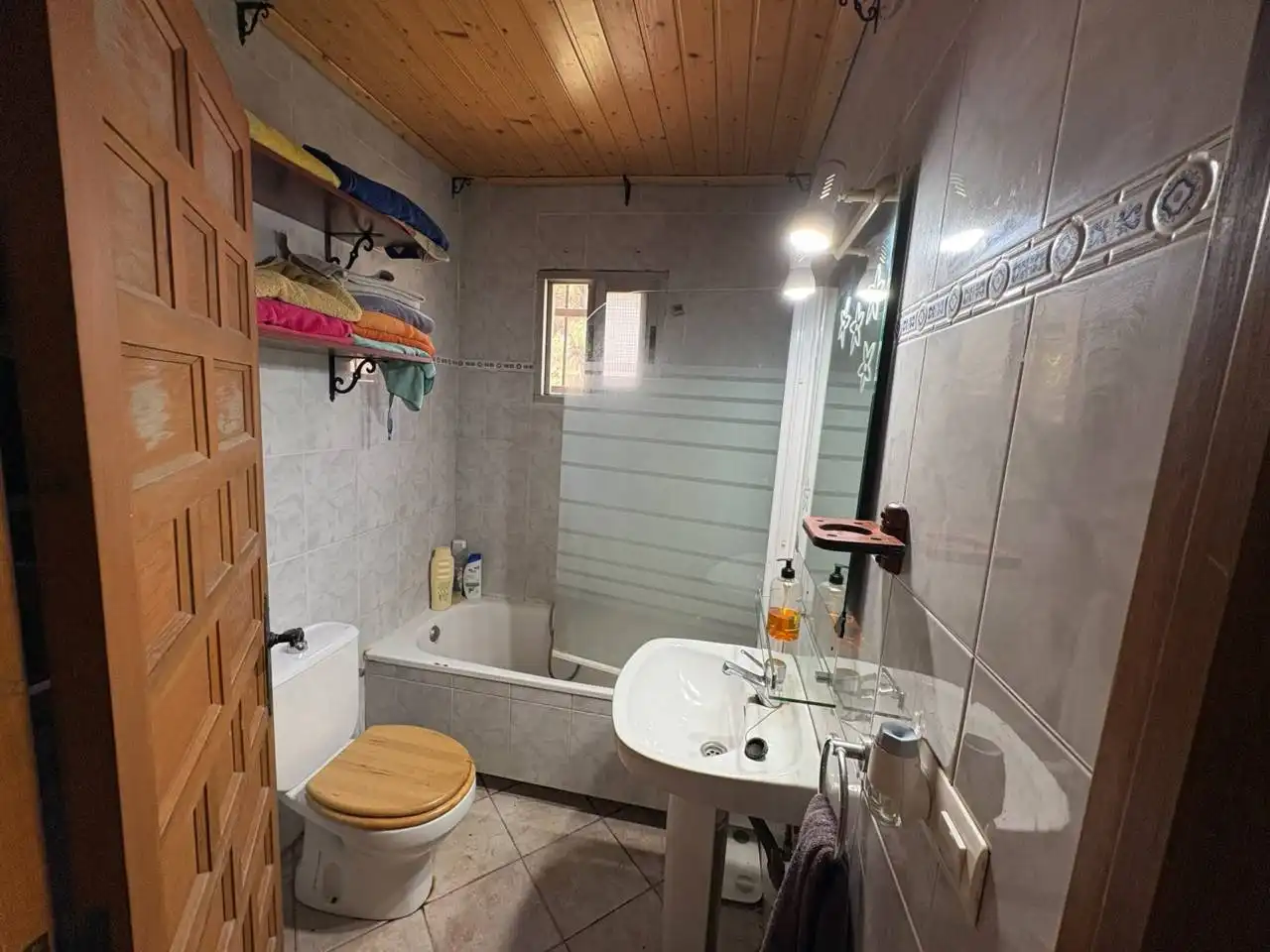 Baño de Casa o chalet en venta en Tibi con Calefacción, Jardín privado y Amueblado
