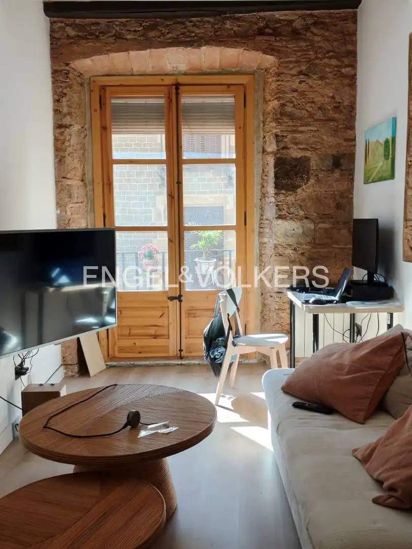 Sala d'estar de Pis en venda en Barcelona amb Calefacció