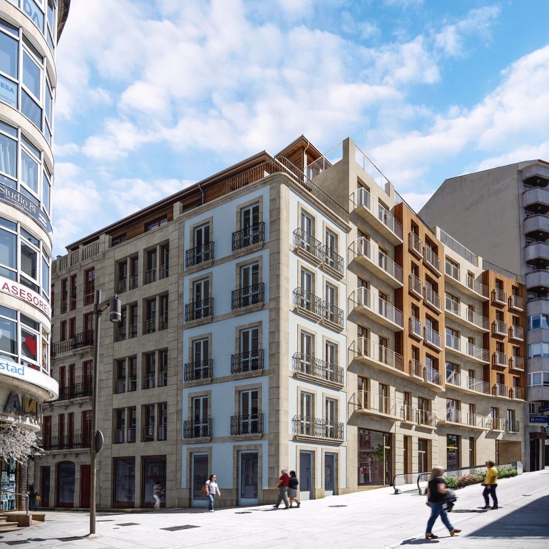 Exterior view of Flat for sale in Ourense Capital 