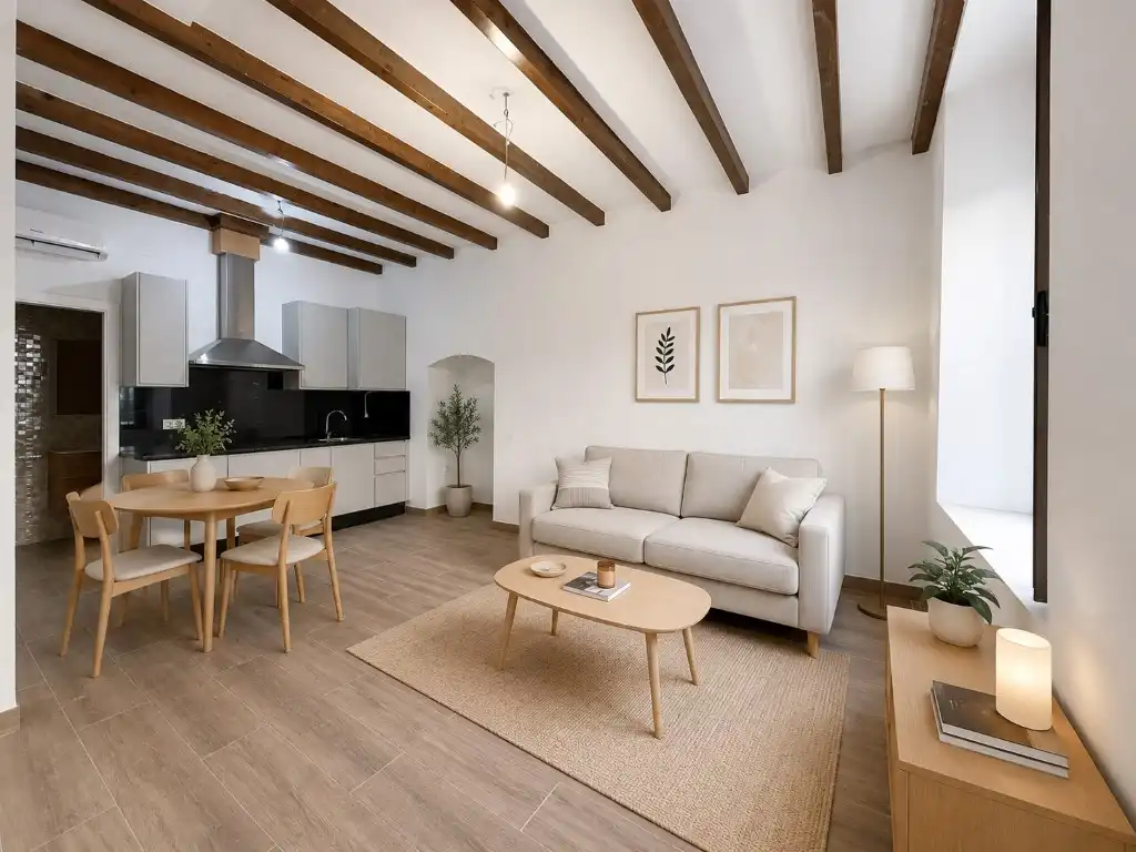 Living room of Flat for rent in Córdoba  with Furnished