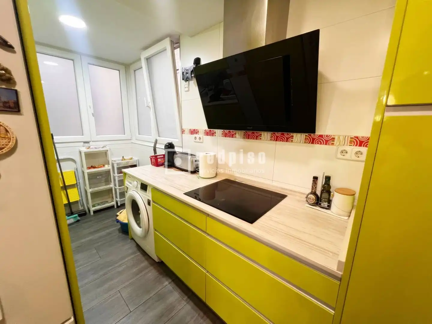 Cocina de Piso en venta en Móstoles con Calefacción, Jardín privado y Trastero