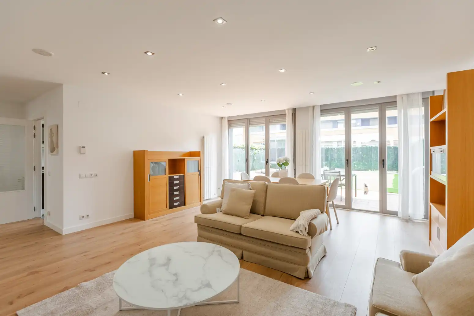 Sala de estar de Casa o chalet de alquiler en Aranguren con Jardín privado y Amueblado