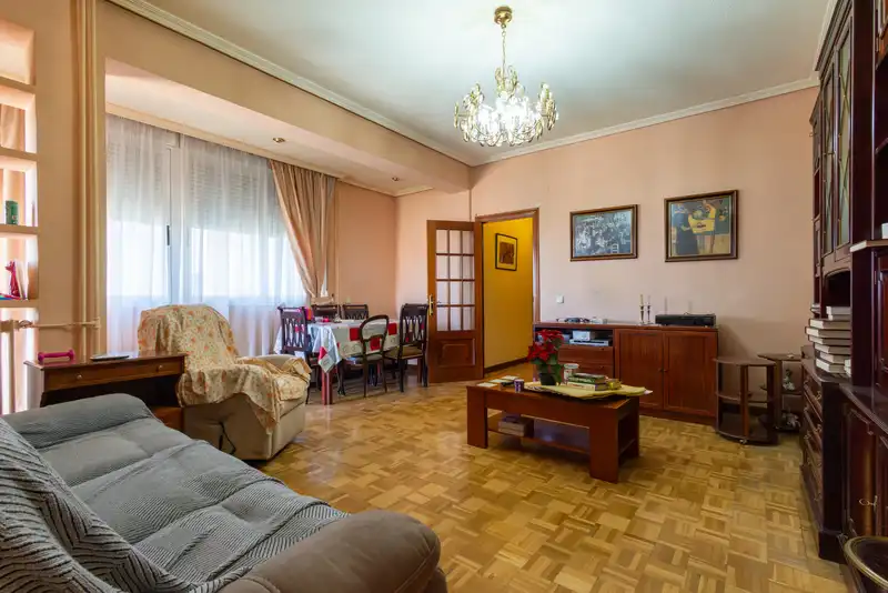 Living room of Flat for sale in Madrid  with Air Conditioner, Heating and Terrace