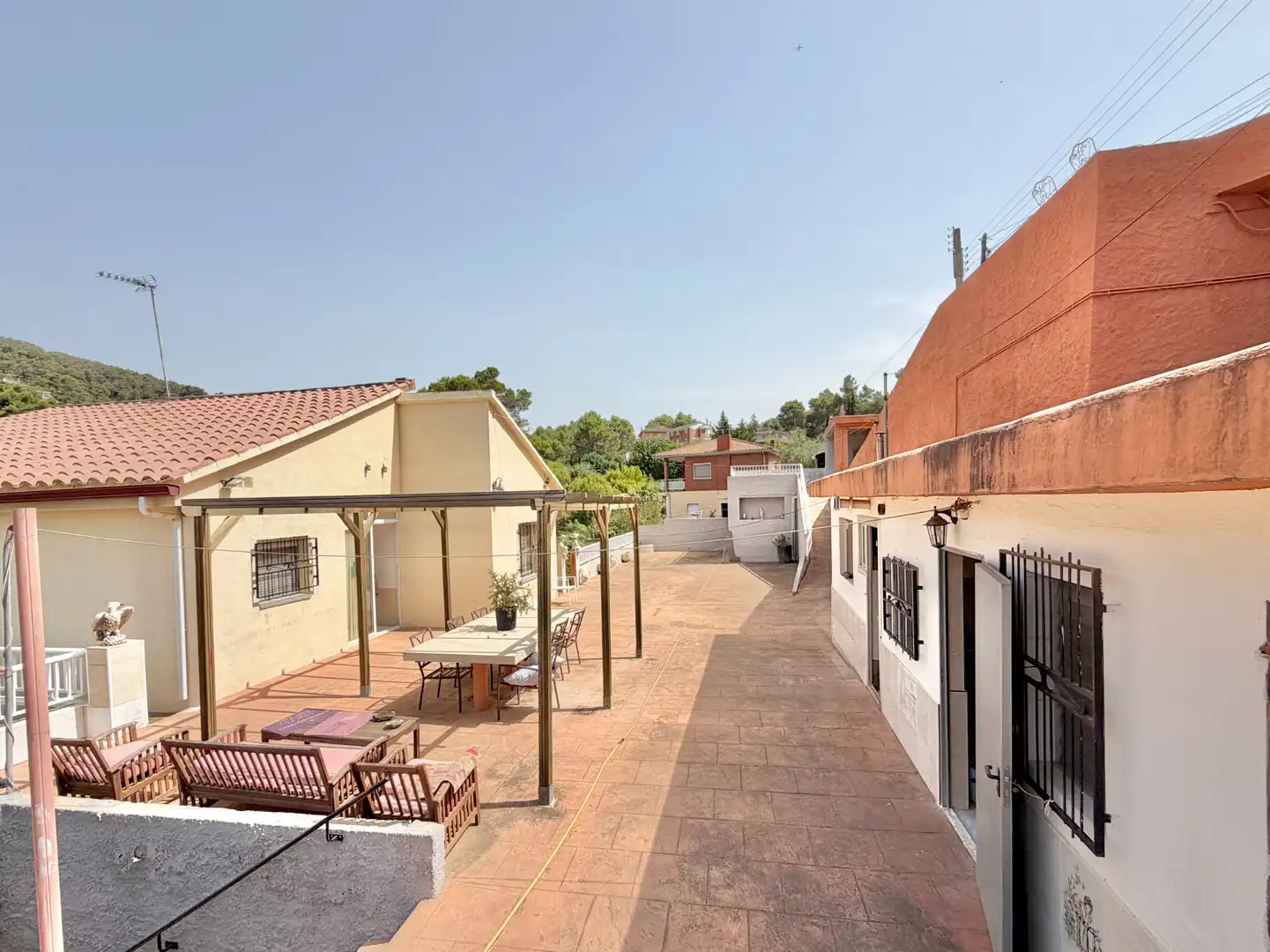 Vista exterior de Casa o xalet en venda en Olesa de Bonesvalls amb Calefacció, Jardí privat i Terrassa