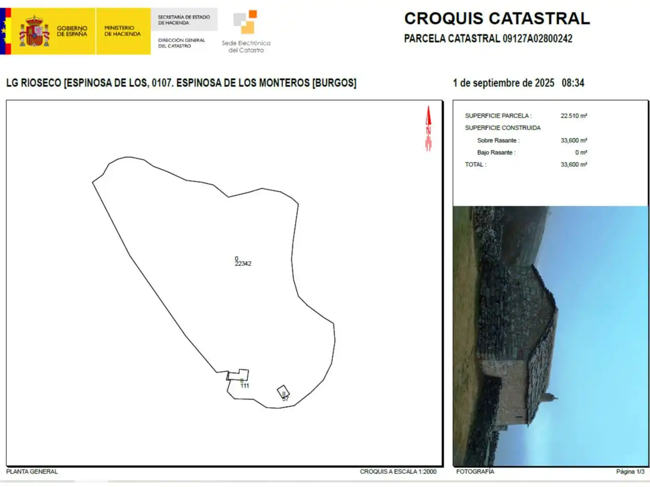 Casa amb terrassa en venda a Lugar Rioseco 105, imagen 99