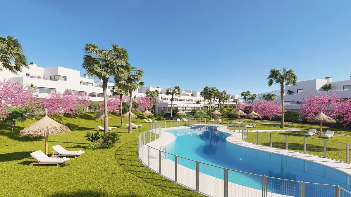 Jardí de Apartament en venda en Estepona amb Aire condicionat, Terrassa i Traster