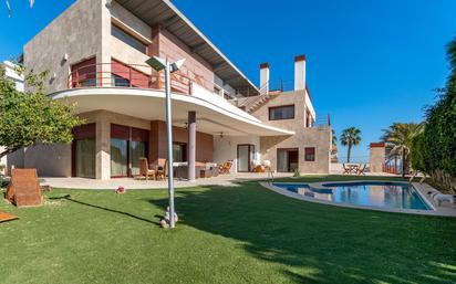 Exterior view of House or chalet for sale in Alicante / Alacant  with Air Conditioner, Heating and Private garden