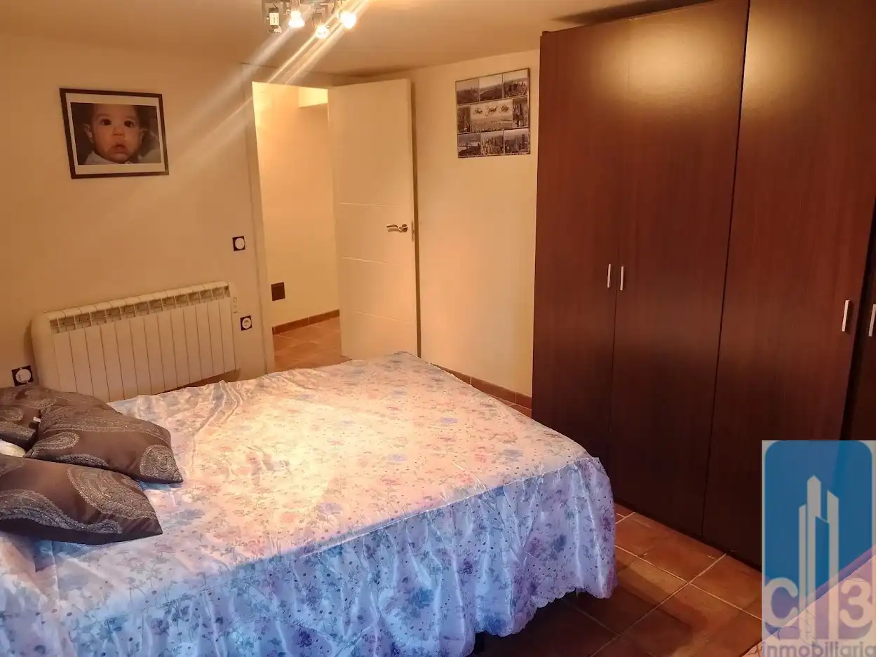 Bedroom of Country homes for sale in Peralta de Calasanz  with Heating, Storage room and Furnished