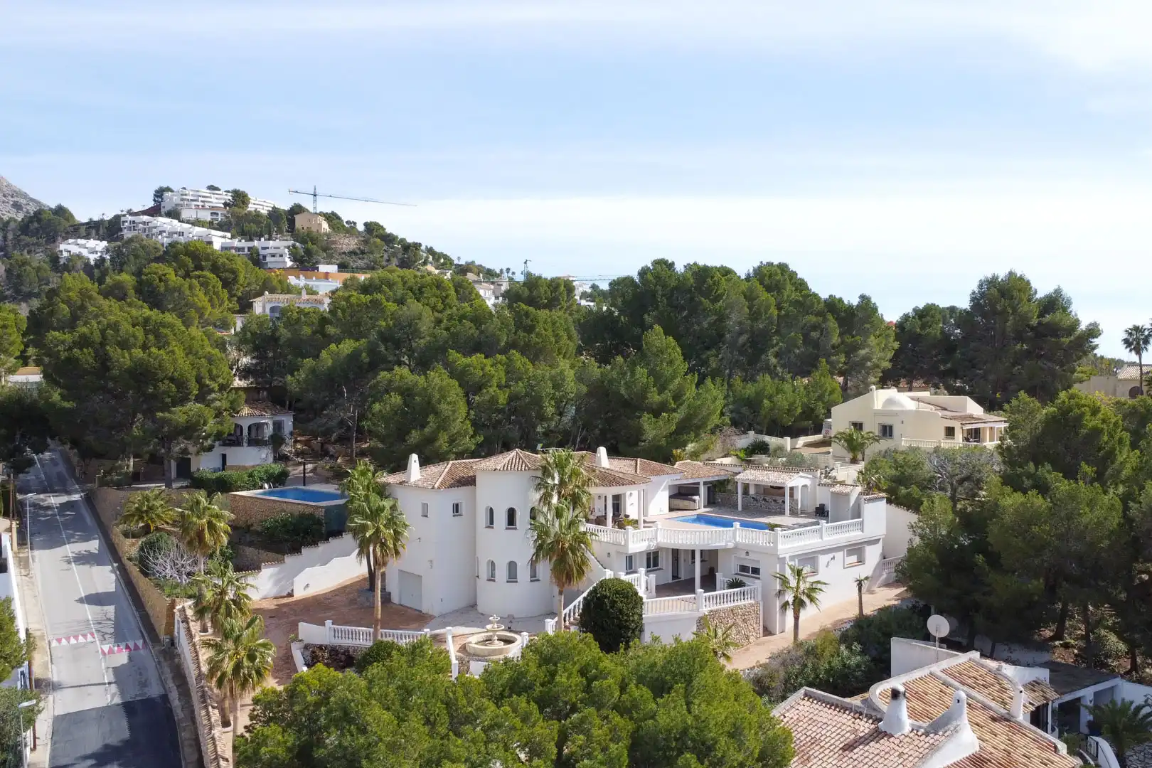 Exterior view of Houses for sale in Altea  with Air Conditioner, Heating and Terrace