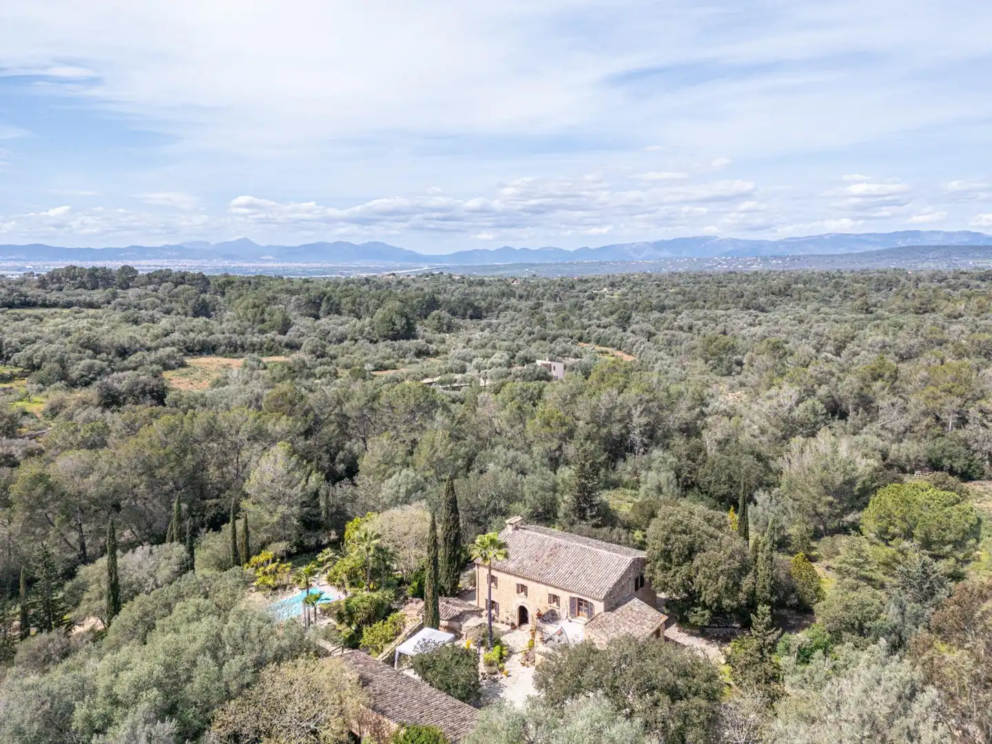 Vista exterior de Finca rústica en venta en Algaida con Aire acondicionado, Calefacción y Jardín privado
