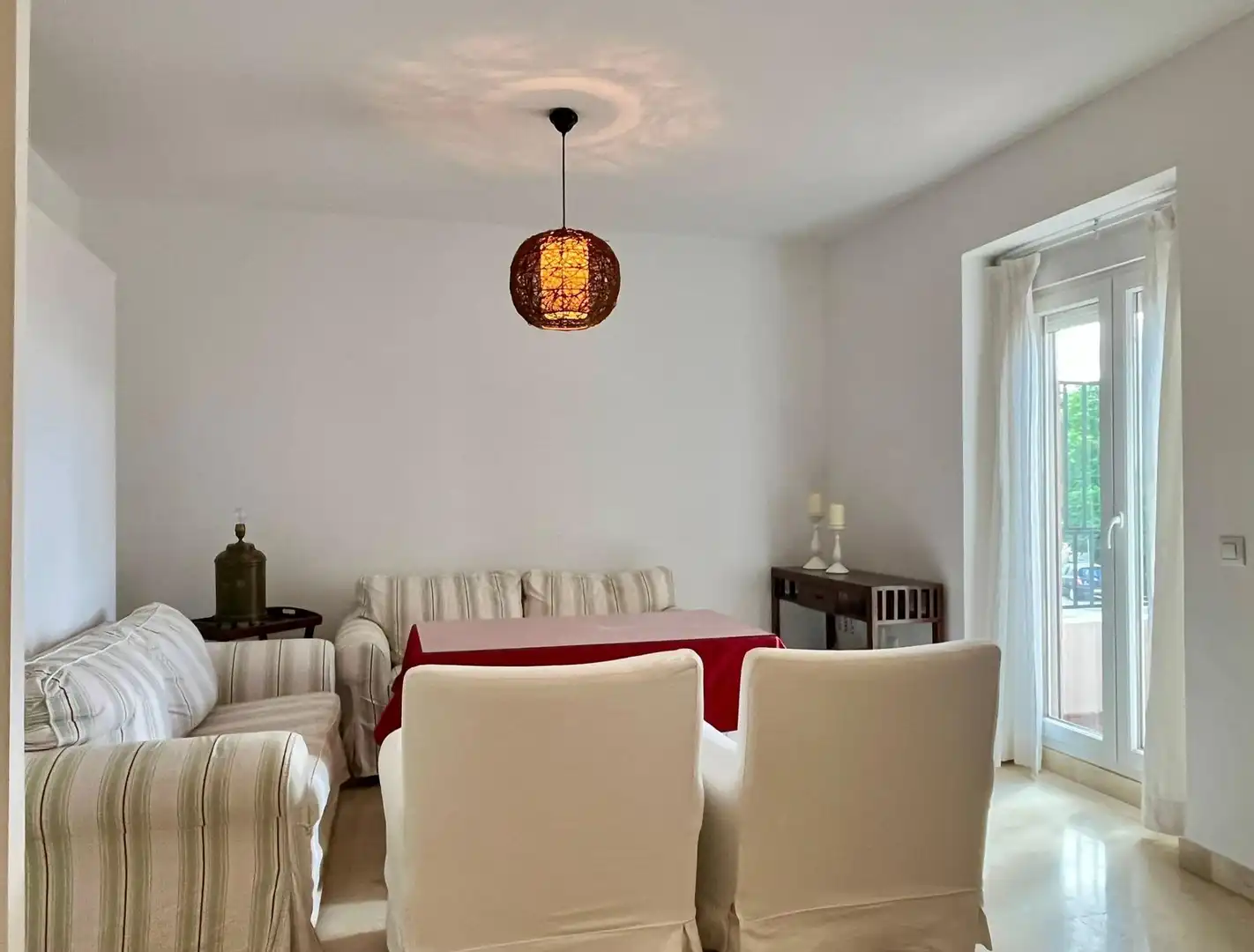 Dining room of Flat for sale in Sevilla  with Air Conditioner, Terrace and Balcony