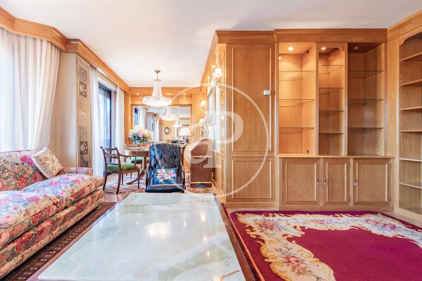 Living room of Flat for sale in Madrid  with Air Conditioner and Heating