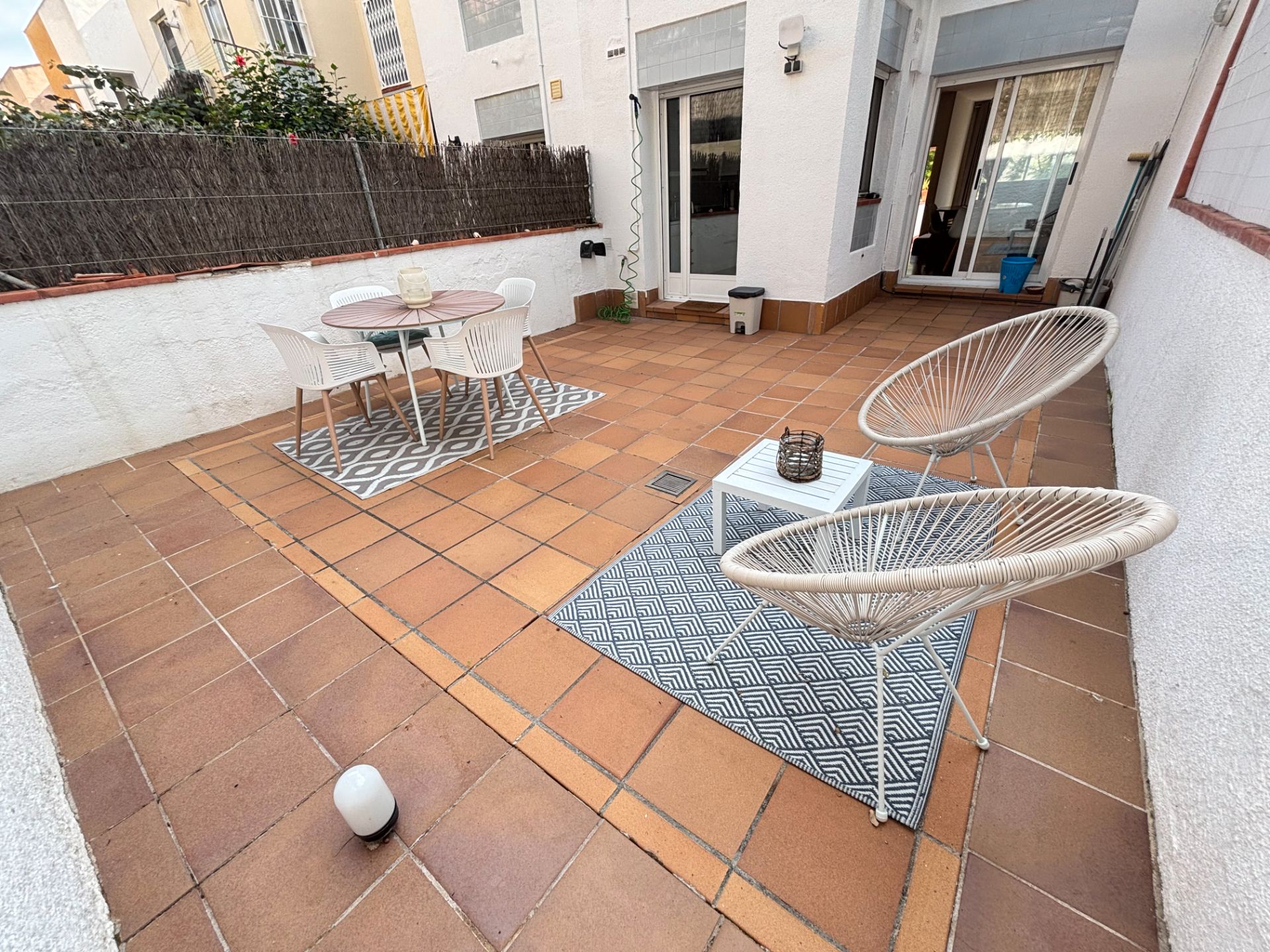 Terrace of Single-family semi-detached to rent in El Masnou  with Air Conditioner, Heating and Private garden