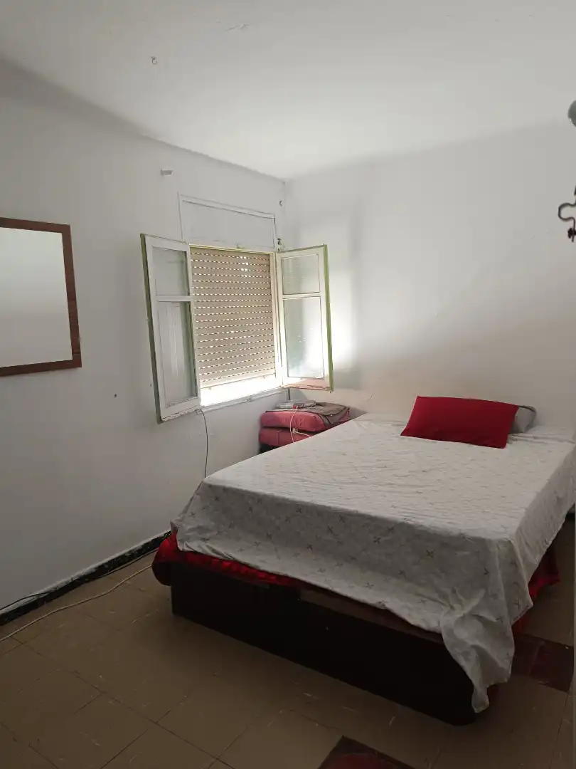 Schlafzimmer von Wohnung zum Verkauf in Terrassa mit Möbliert