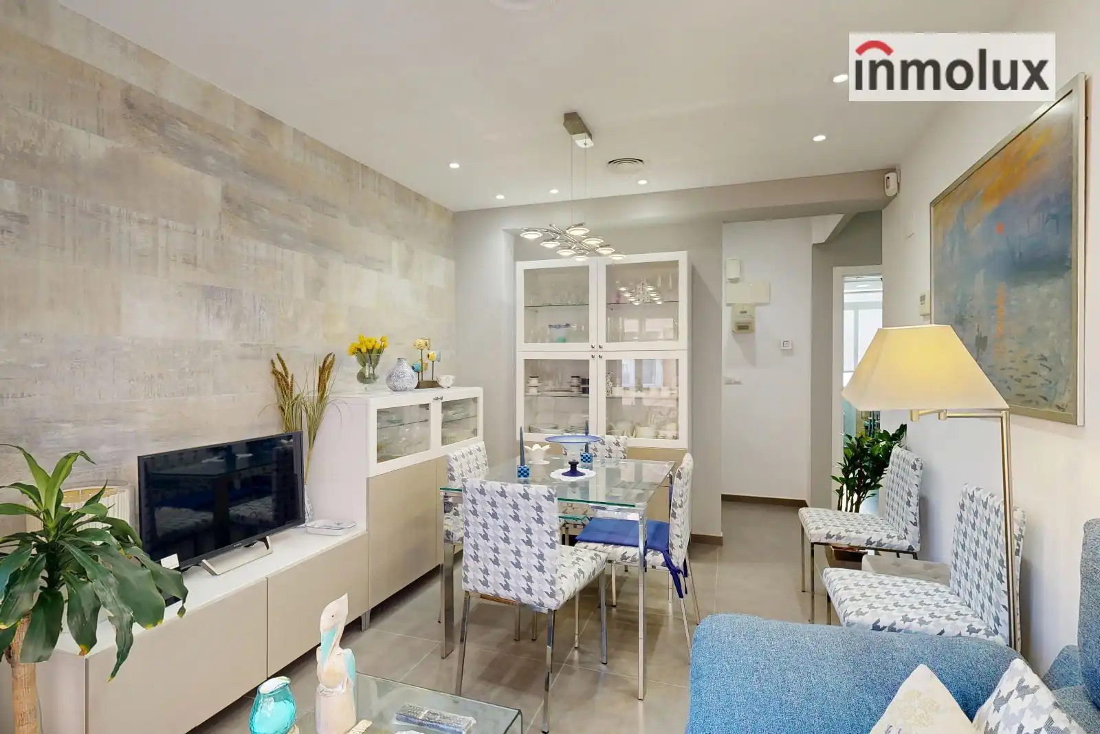 Sala de estar de Piso en venta en Alicante / Alacant con Aire acondicionado, Calefacción y Terraza