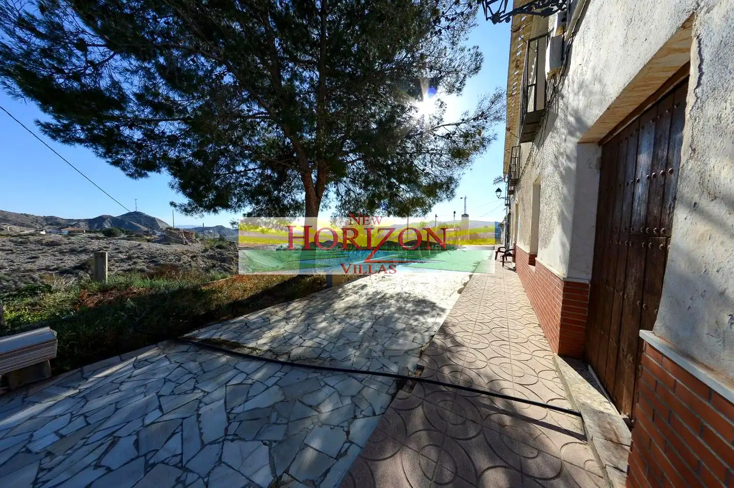 Vista exterior de Casa adosada en venta en Arboleas con Jardín privado, Amueblado y Internet