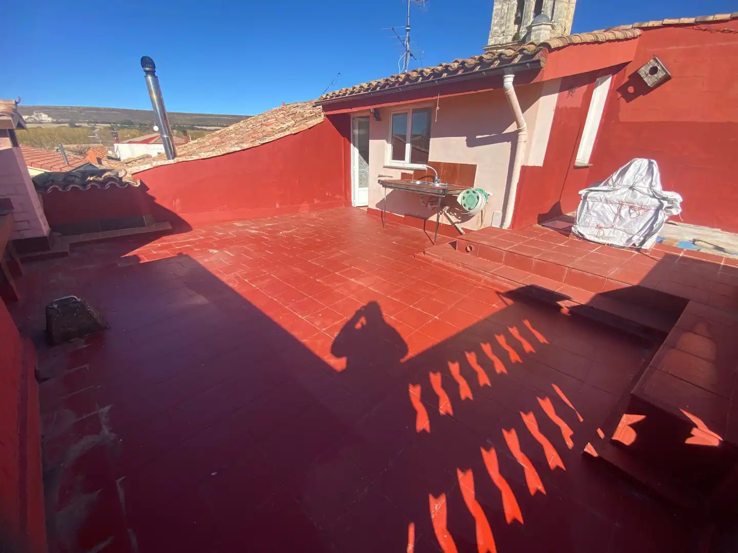 Terraza de Casa adosada en venta en Valle de Santibáñez con Calefacción, Terraza y Trastero