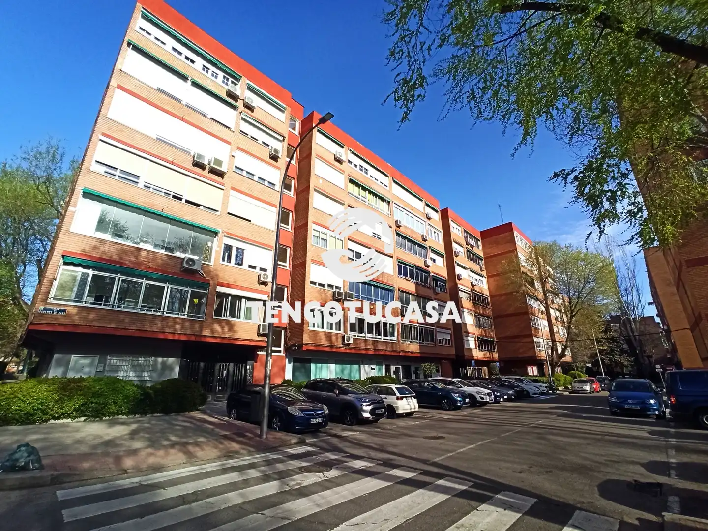 Vista exterior de Piso de alquiler en Madrid con Aire acondicionado, Calefacción y Amueblado