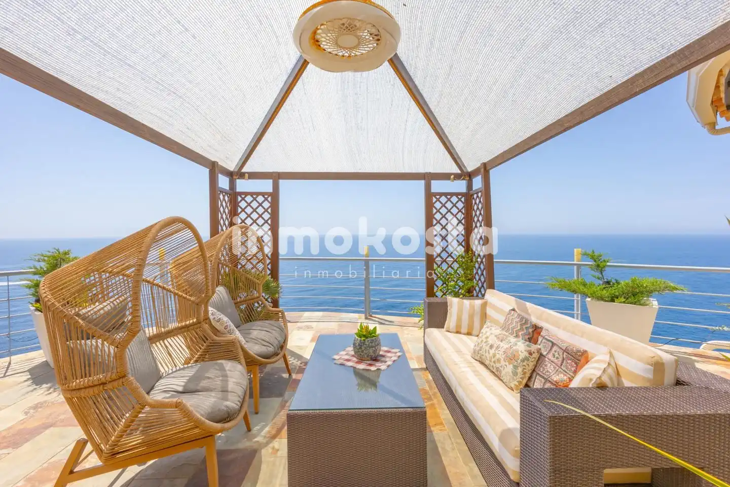 Terrace of Houses for sale in Jávea / Xàbia  with Air Conditioner, Heating and Private garden