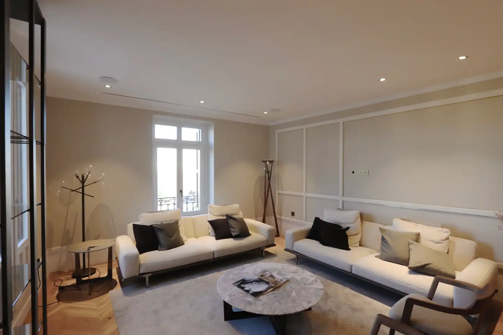 Sala de estar de Ático en venta en Madrid con Aire acondicionado, Calefacción y Jardín privado