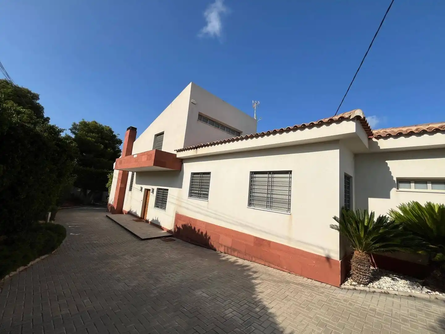 Exterior view of Houses for sale in Elche / Elx  with Air Conditioner, Private garden and Terrace
