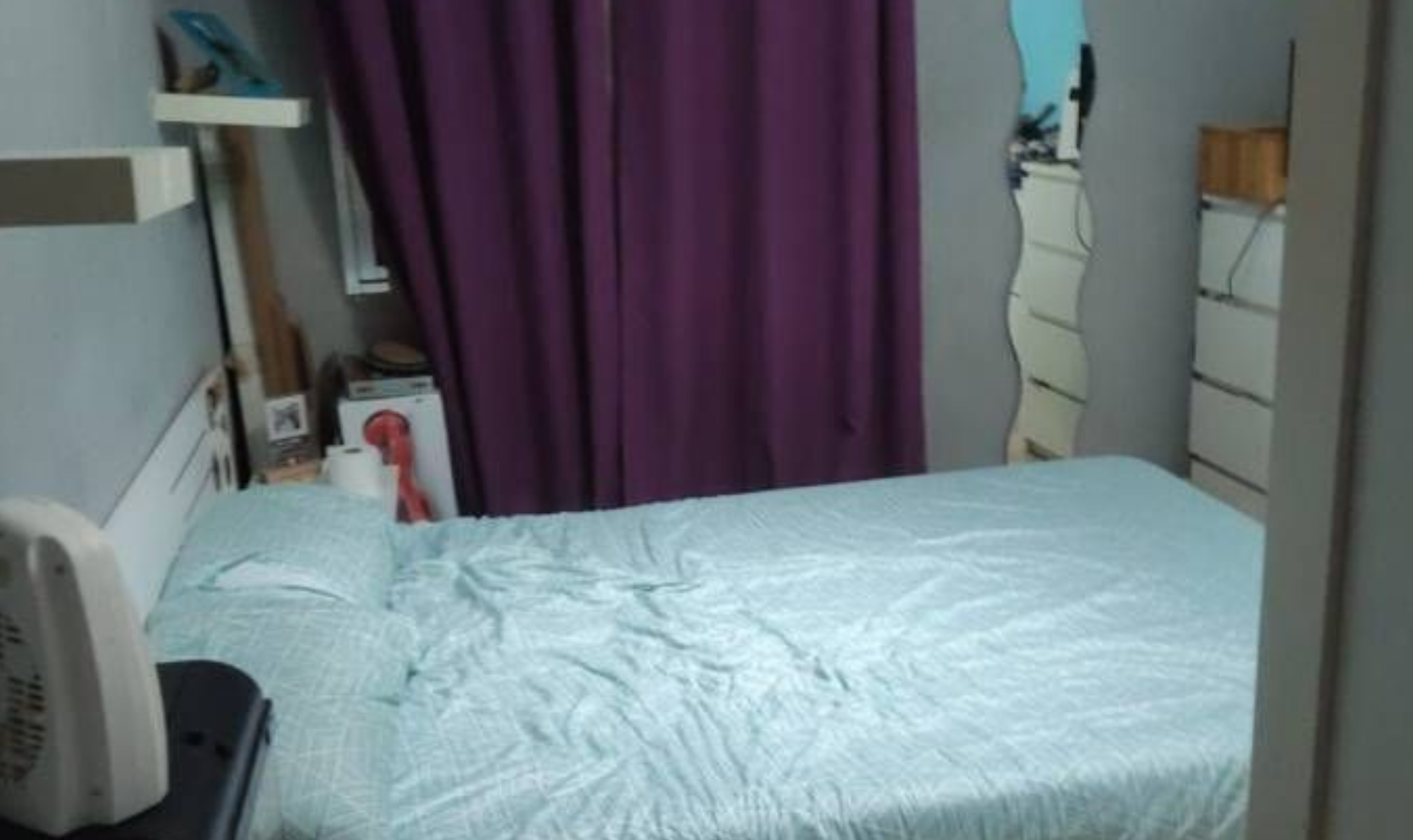 Bedroom of Flat for sale in Parla  with Air Conditioner and Heating