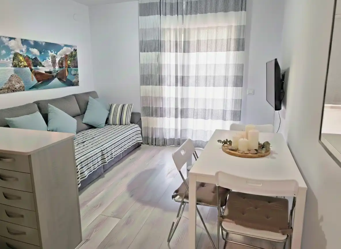 Sala de estar de Apartamento en venta en Palamós con Aire acondicionado, Calefacción y Terraza