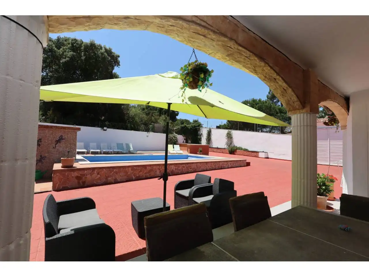 Terrassa de Casa o xalet en venda en Lloret de Mar amb Aire condicionat, Calefacció i Jardí privat