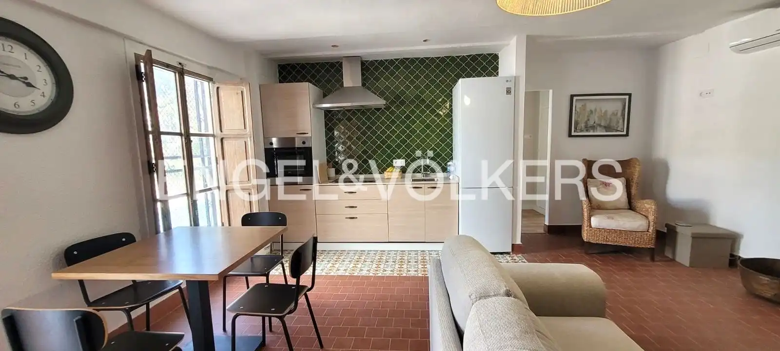 Cuina de Casa o xalet de lloguer en Náquera amb Aire condicionat, Calefacció i Jardí privat