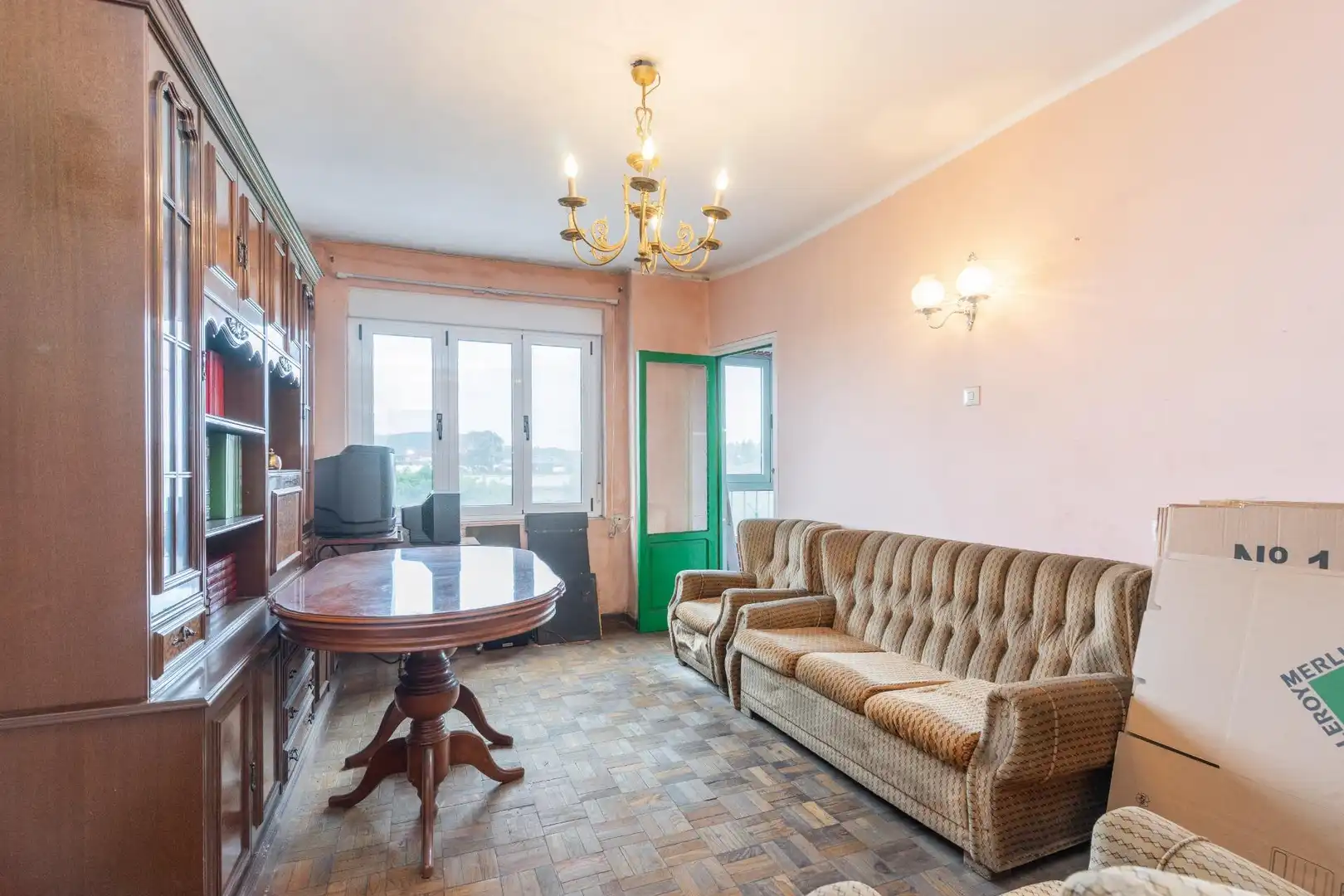 Sala d'estar de Pis en venda en Avilés