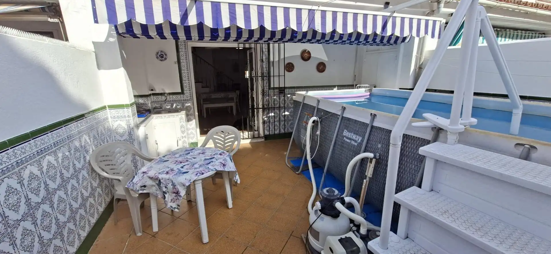 Piscina de Casa adosada en venta en La Reconquista - El Rosario 