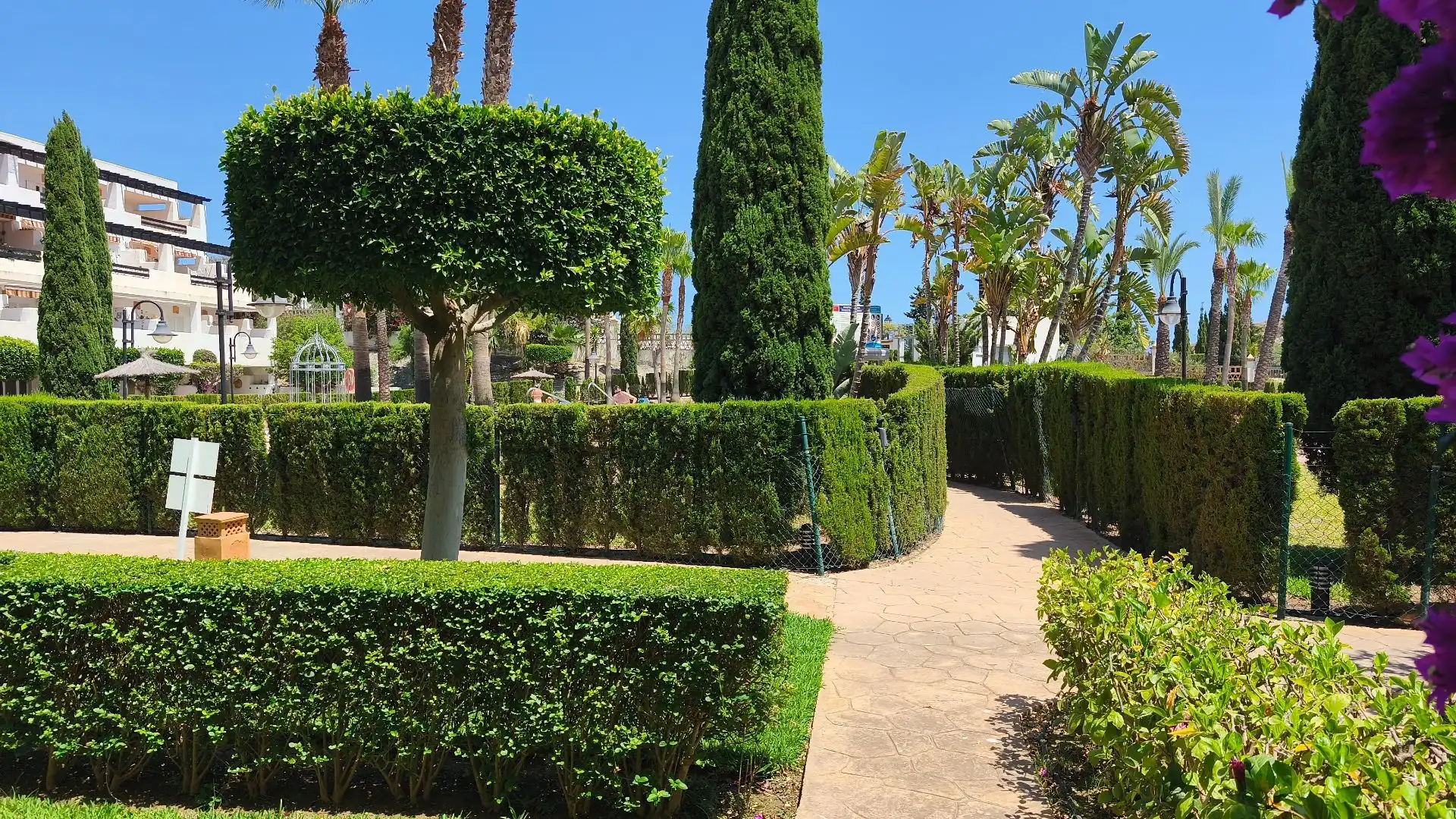 Jardí de Apartament en venda en Mojácar amb Aire condicionat, Calefacció i Traster