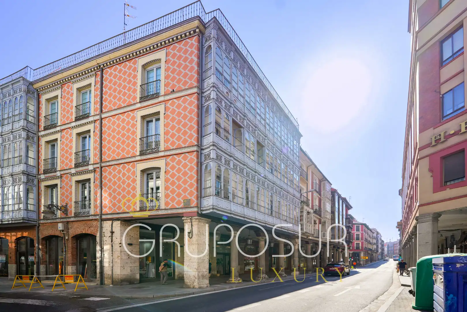 Vista exterior de Pis en venda en Valladolid amb Calefacció, Parquet i Terrassa