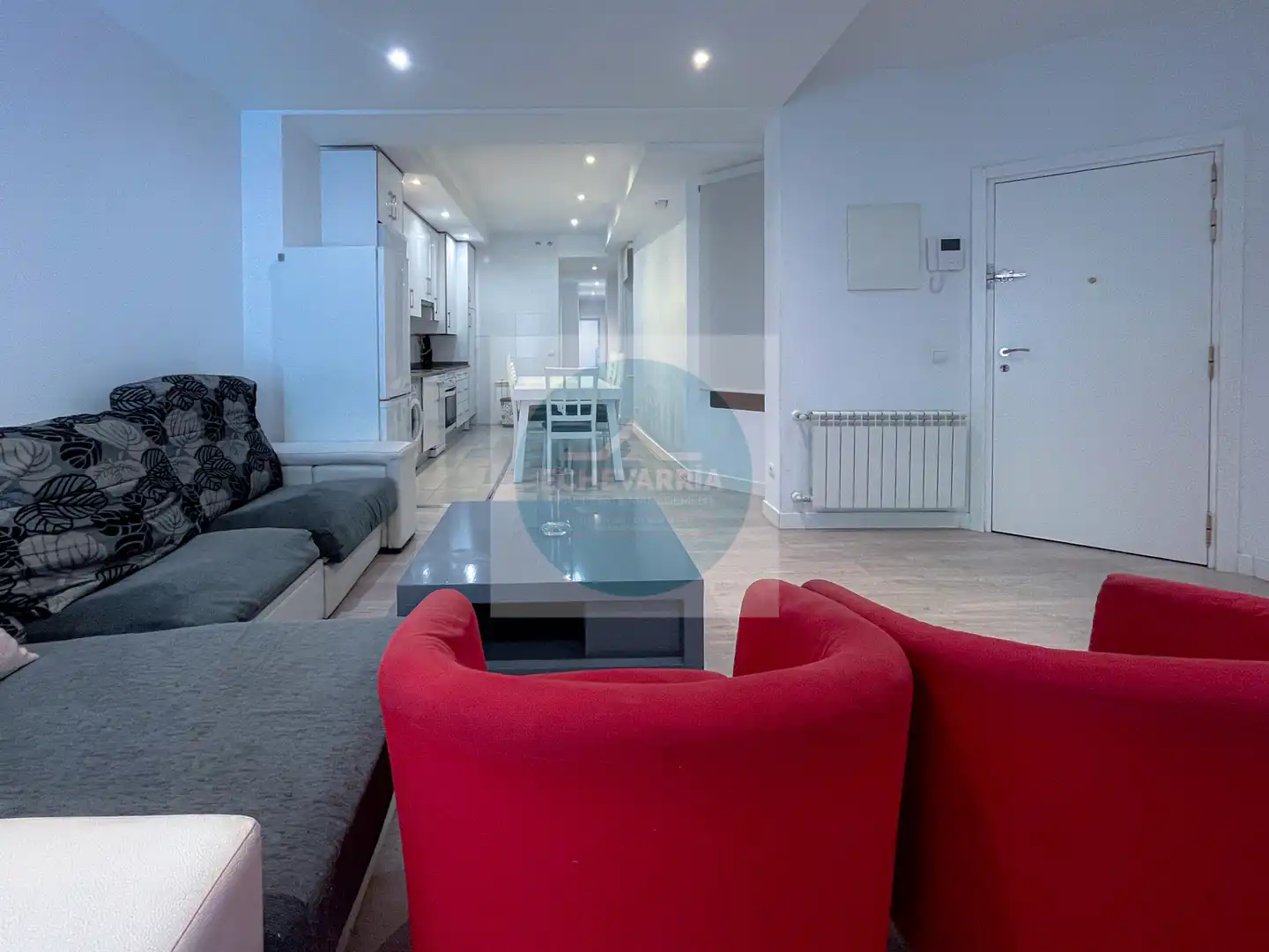 Living room of Flat for rent in Madrid  with Heating, Furnished and Oven