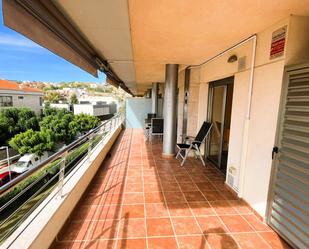 Terrace of Attic for sale in El Masnou  with Air Conditioner, Heating and Private garden