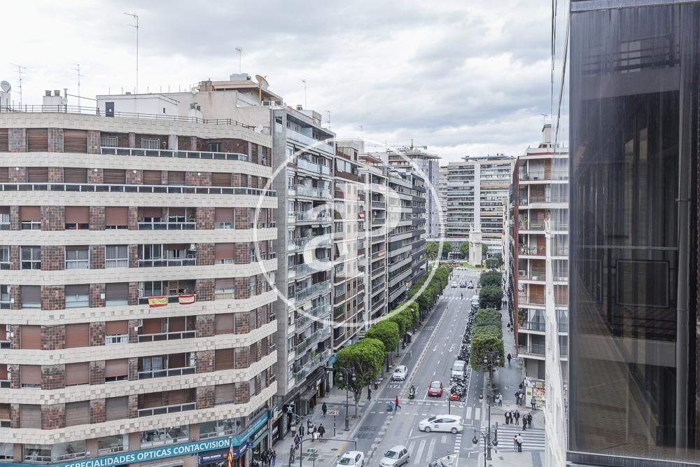 Exterior view of Flat for sale in  Valencia Capital  with Air Conditioner, Heating and Terrace