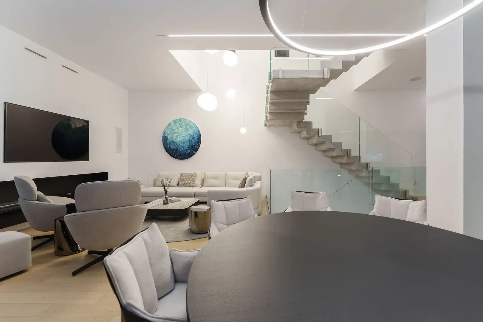 Sala d'estar de Casa o xalet en venda en Las Palmas de Gran Canaria amb Aire condicionat, Calefacció i Jardí privat