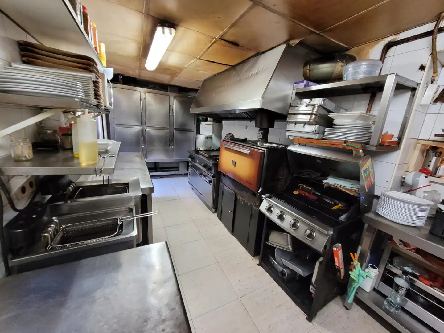 Cocina de Local en traspaso en Barcelona con Aire acondicionado, Calefacción y Amueblado