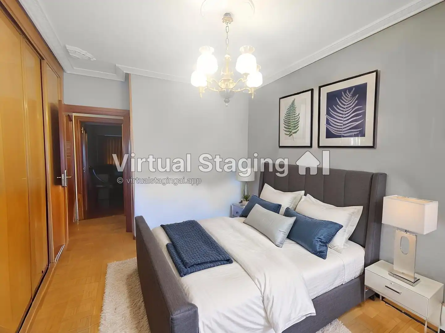 Bedroom of Flat for sale in Alcalá de Henares  with Heating, Terrace and Furnished