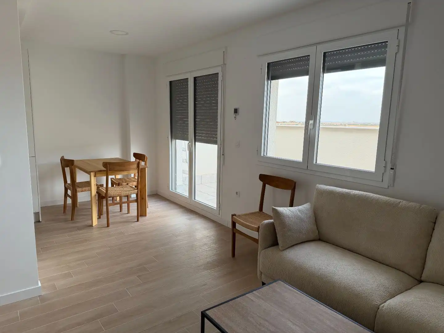 Balcony of Attic for rent in Albacete  with Air Conditioner, Heating and Terrace