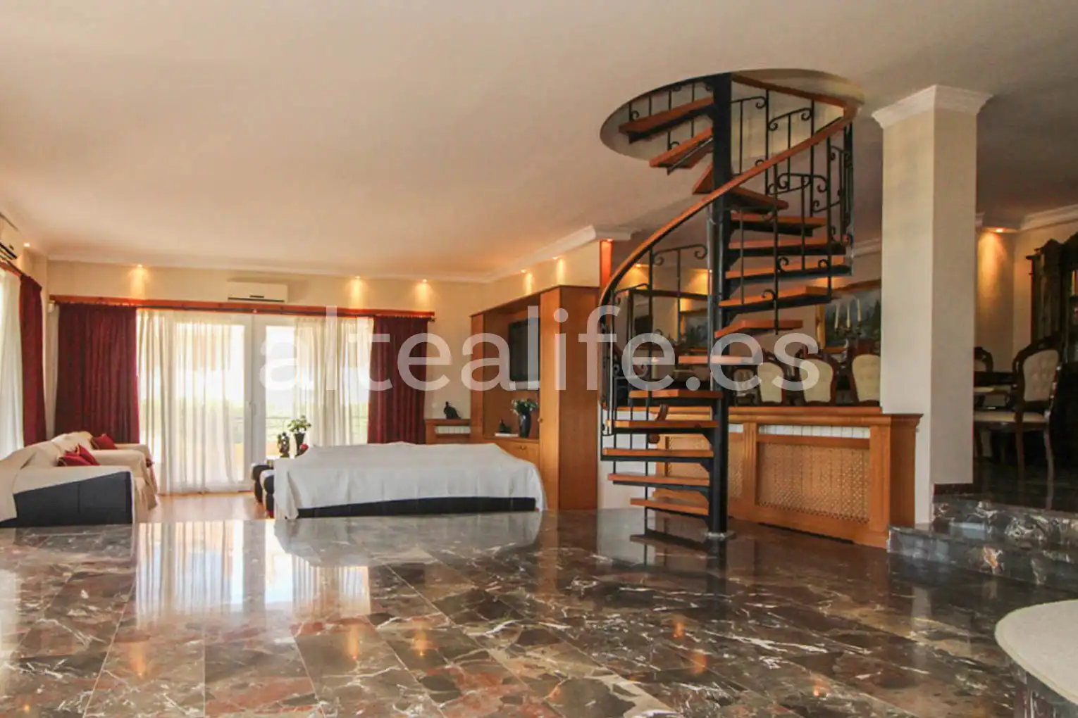 Habitación de Casa o chalet en venta en La Nucia con Aire acondicionado, Jardín privado y Terraza